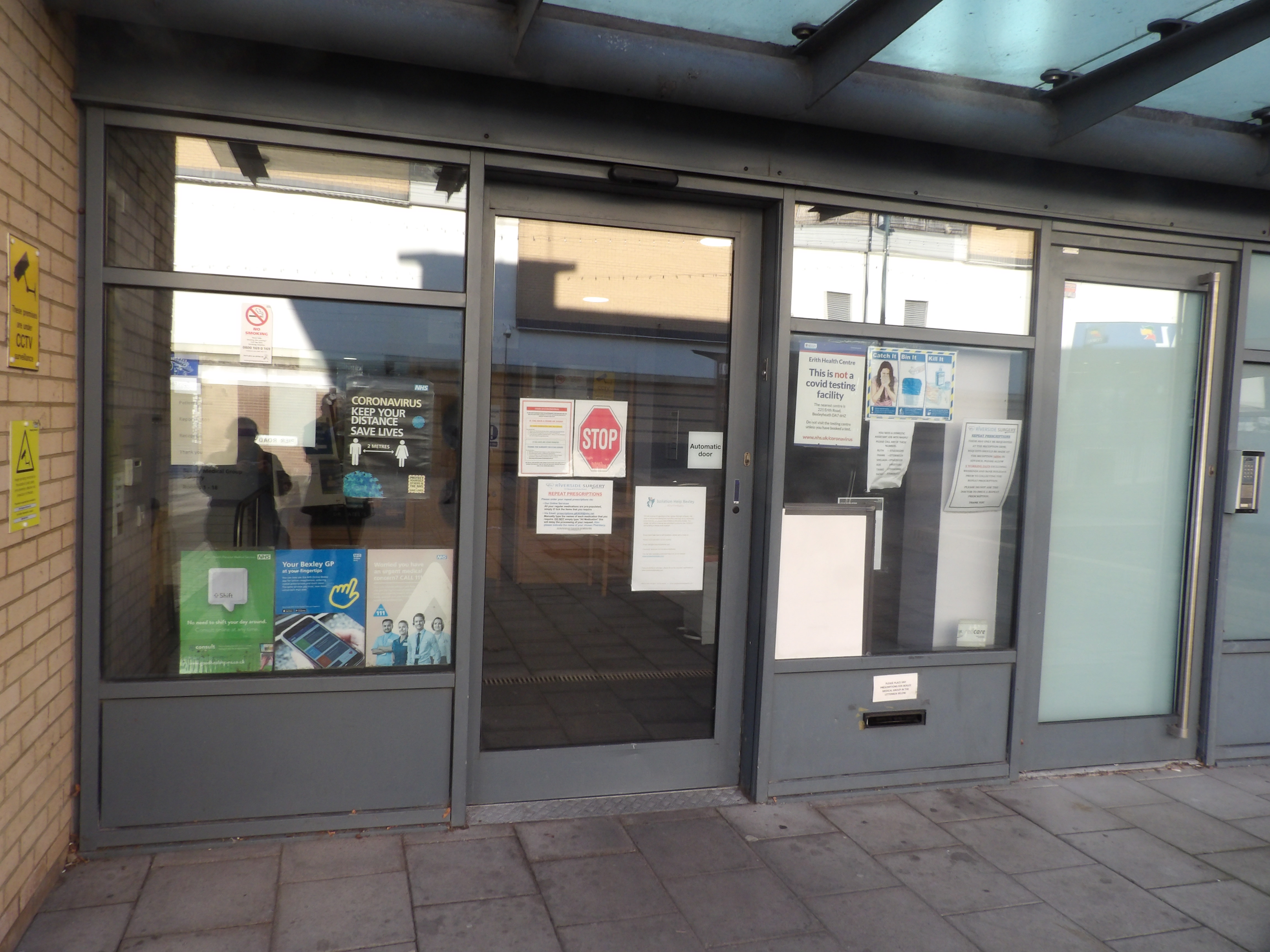 We have automatic doors